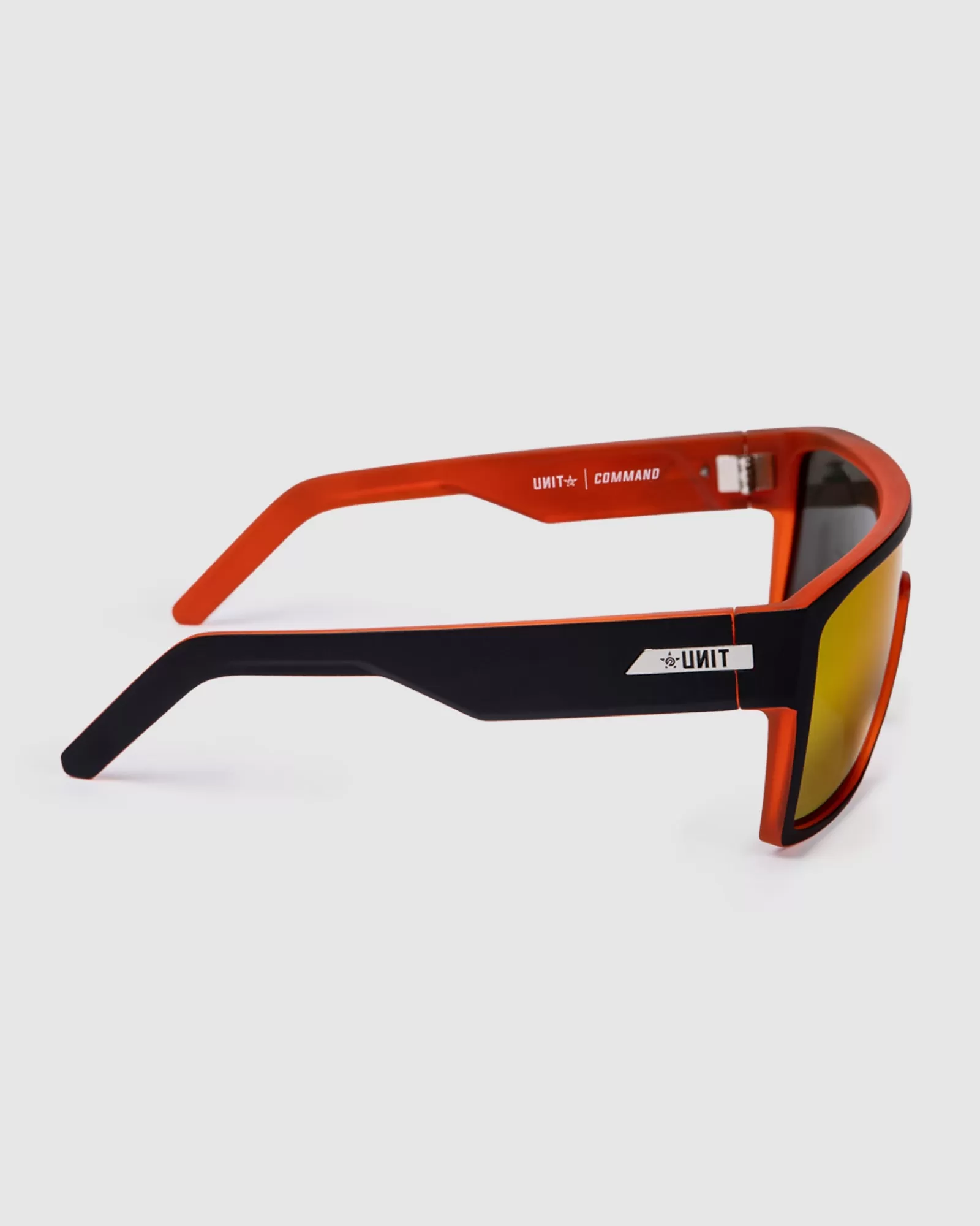 unit_command_sunglasses___matte_black_orange_polarised_2.webp Unit Clothing UNIT Command Sunglasses - Matte Black Orange Polarised MB ORANGE Best Sale