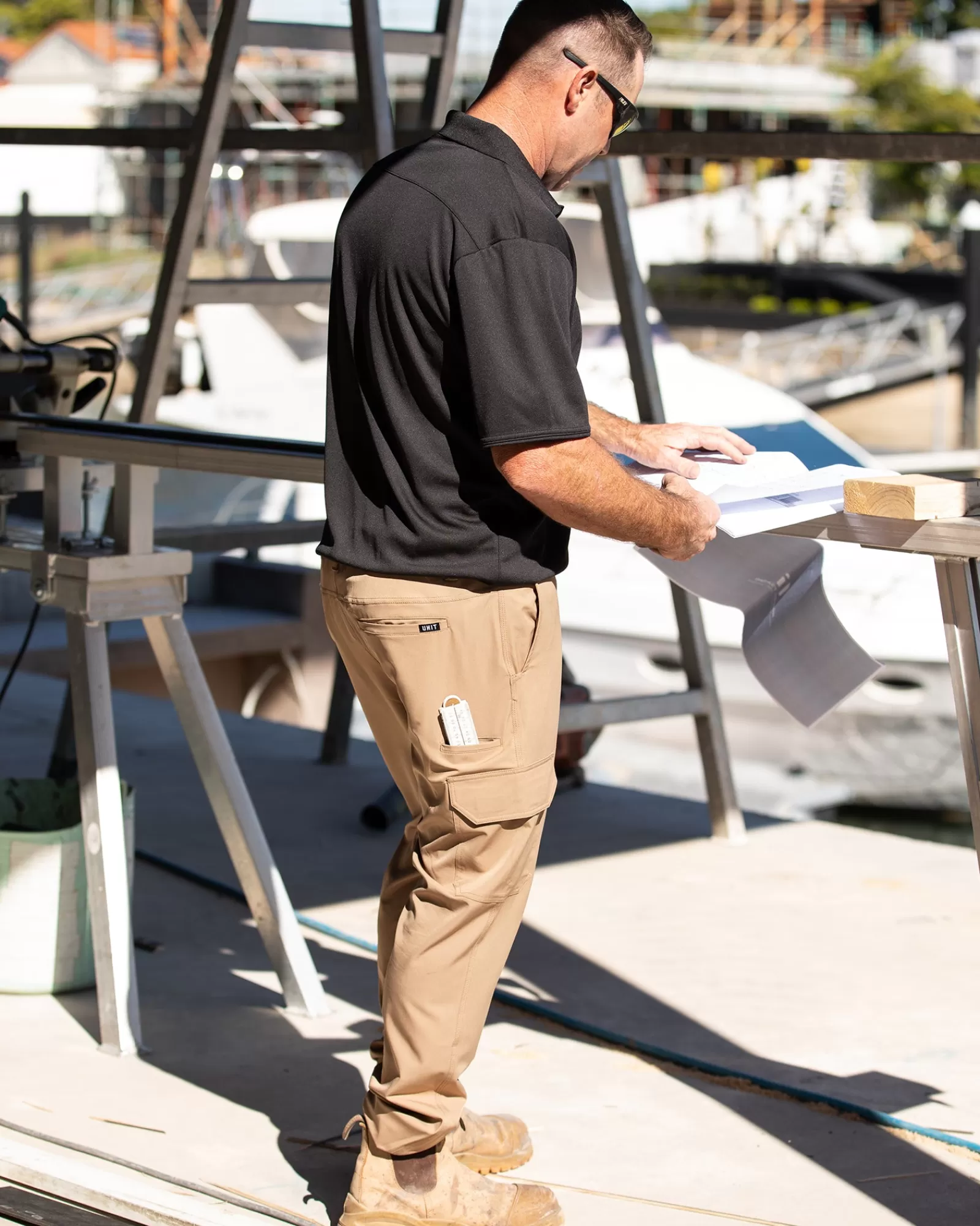 unit_demolition_flexlite_cuffed_work_pant_8.webp Unit Clothing UNIT Demolition Flexlite Cuffed Work Pant Hot