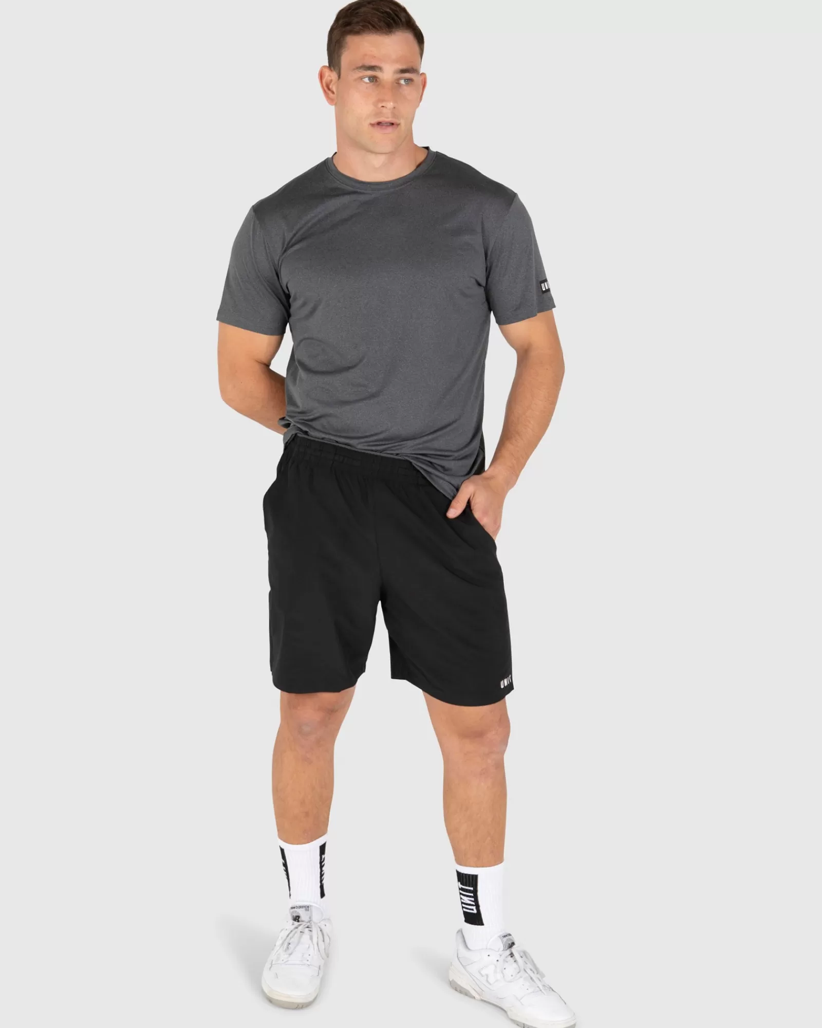 unit_mens_central_stretch_shorts__3.webp Unit Clothing UNIT Mens Central Stretch Shorts 19" BLACK Store