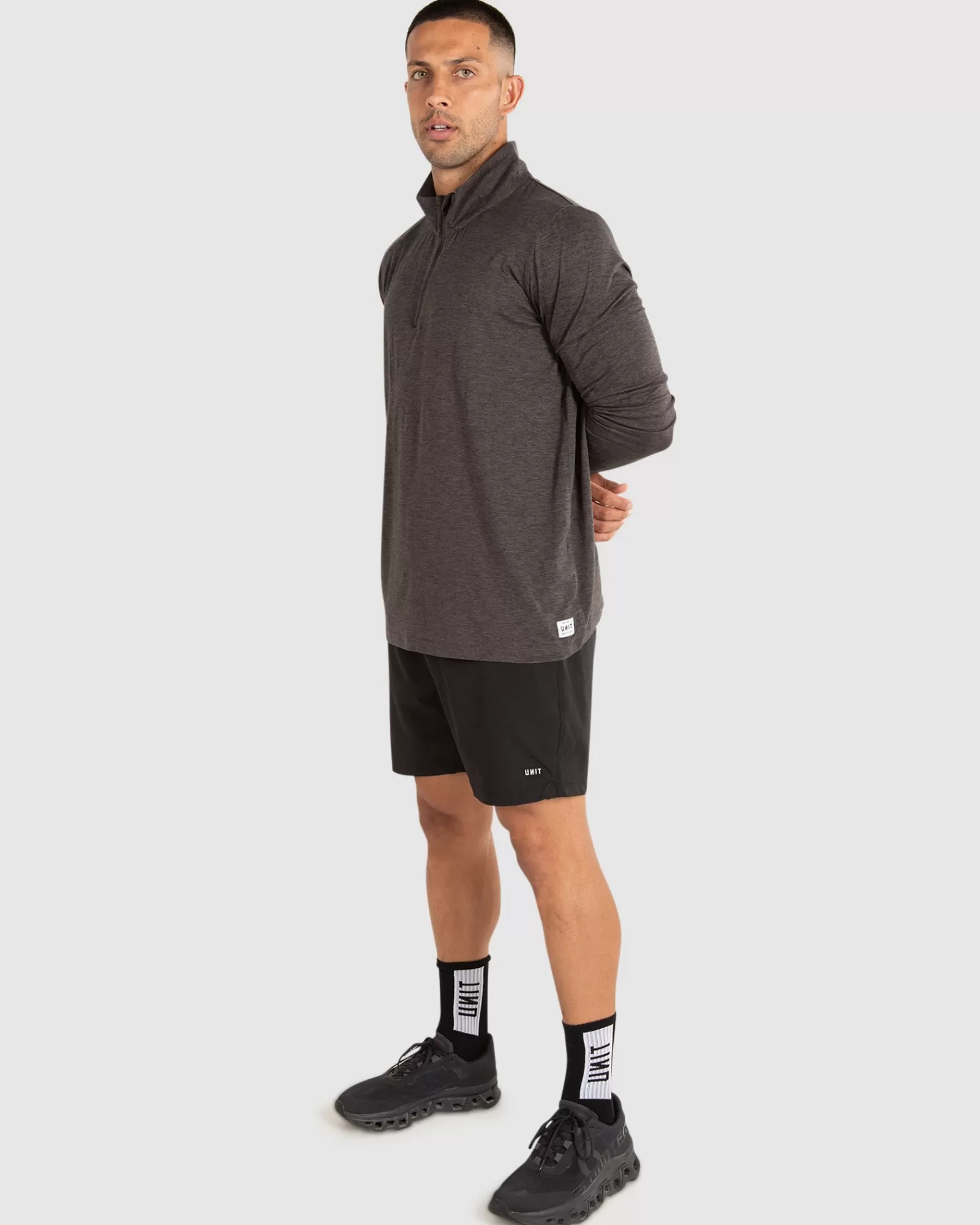 Unit Clothing UNIT Mens Performance Trainex Sports Longs Sleeve Tee Flash Sale