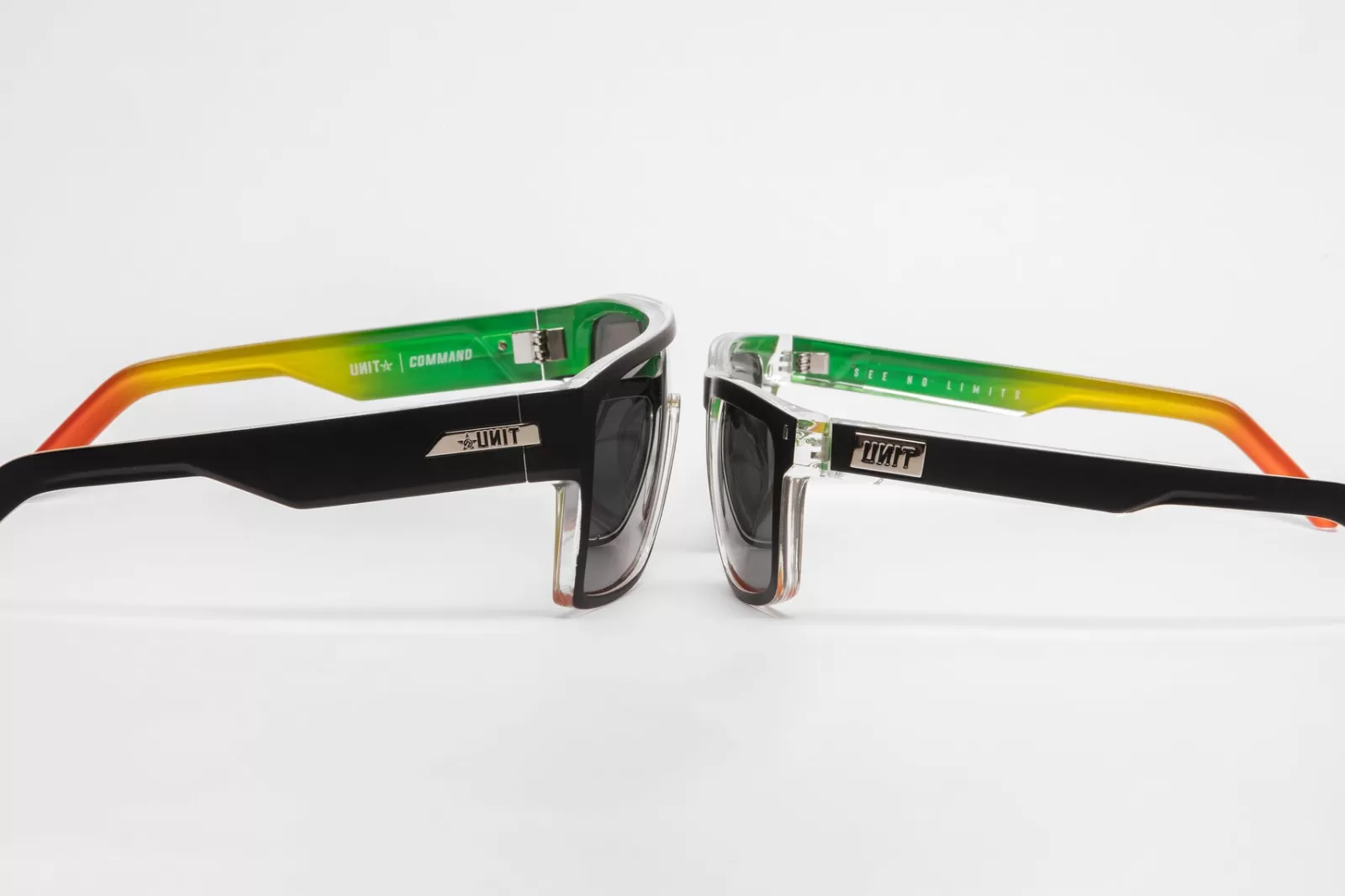 unit_primer_sunglasses__rasta_polarised_4.webp Unit Clothing UNIT Primer Sunglasses - Polarised RASTA Fashion