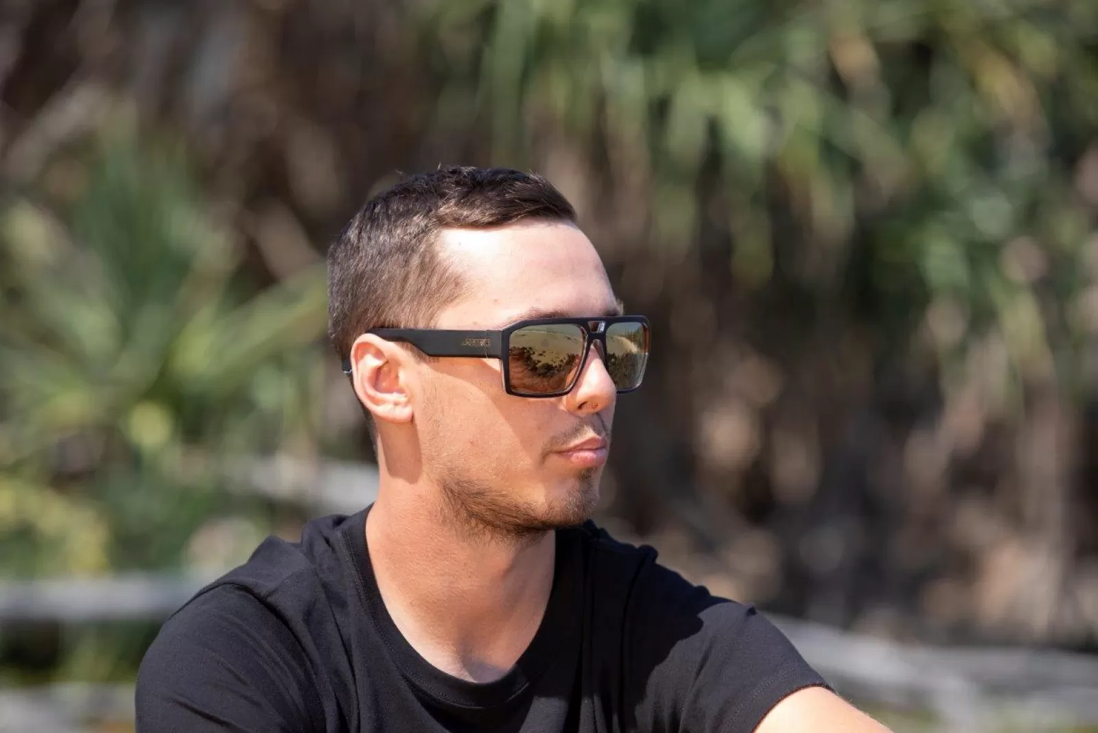 unit_sunglasses_vault__matte_black_gold_polarised_6.webp Unit Clothing UNIT Sunglasses Vault - Matte Black Gold Polarised MB GOLD Best Sale