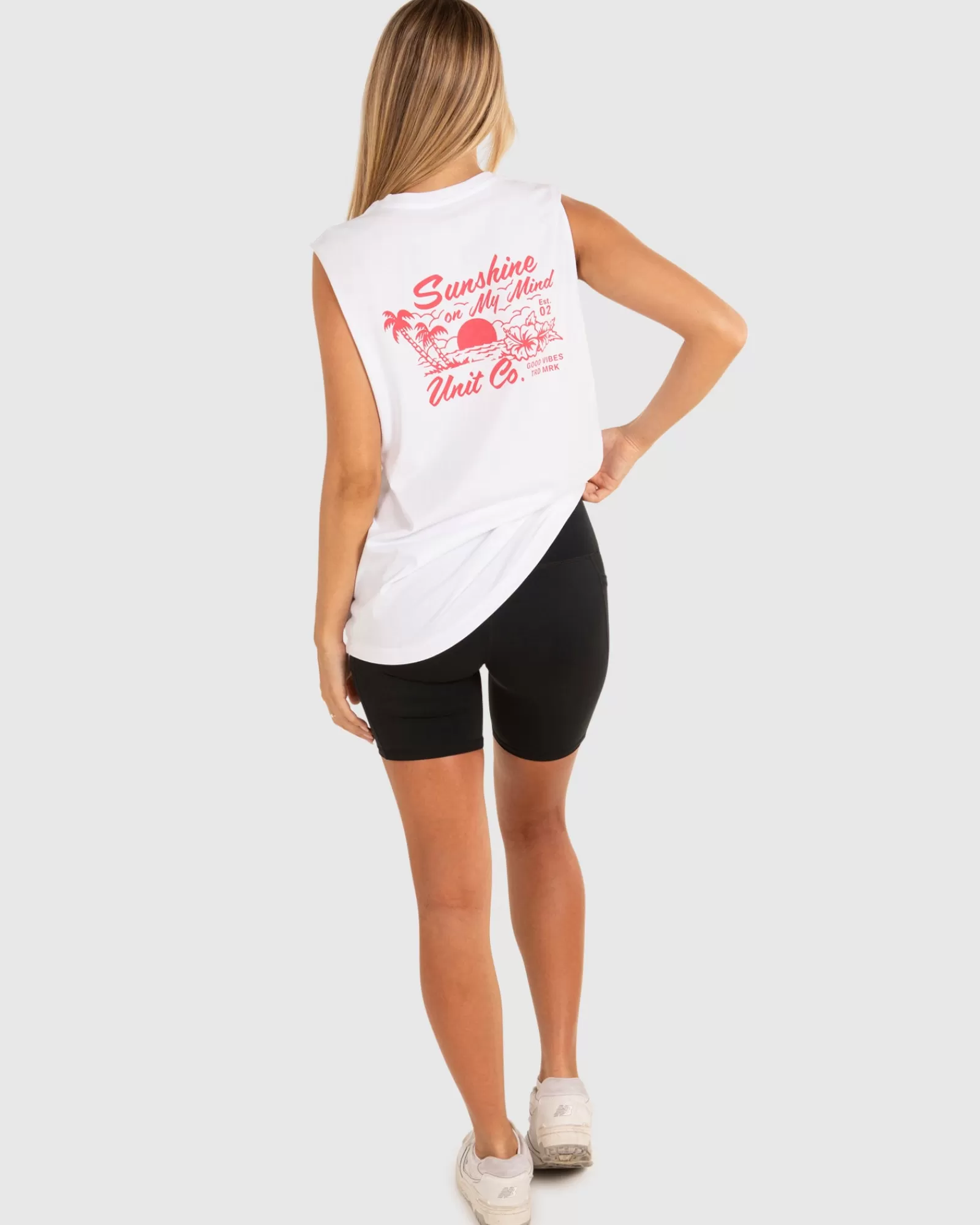 unit_sunshine_ladies_muscle_tee_3.webp Unit Clothing UNIT Sunshine Ladies Muscle Tee WHITE Store